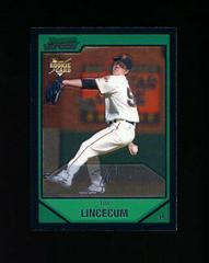 Tim Lincecum Baseball Cards 2007 Bowman Chrome Prices