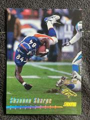 Shannon Sharpe [First Day Issue] #15 Football Cards 1999 Stadium Club Prices