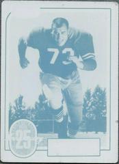 Leo Nomellini Football Cards 1988 Swell Greats Prices