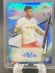Christopher Nkunku [Blue Refractor] Soccer Cards 2020 Topps Finest UEFA Champions League Autographs Prices
