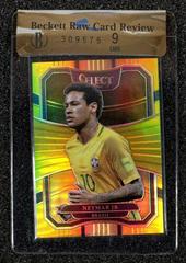Neymar Jr [Gold] #70 Soccer Cards 2017 Panini Select Prices