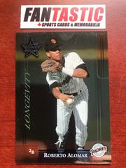Roberto Alomar [Longevity Padres] Baseball Cards 2002 Leaf Rookies & Stars Prices