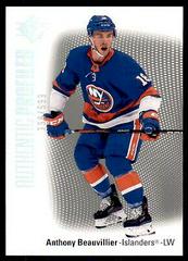 Anthony Beauvillier [Silver Spectrum] #AP-11 Hockey Cards 2021 SP Authentic Profiles Prices