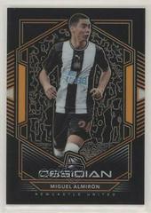 Miguel Almiron [Orange] Soccer Cards 2019 Panini Obsidian Prices
