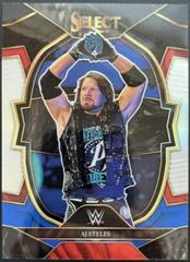 AJ Styles [Black Blue] #16 Wrestling Cards 2023 Panini Select WWE Prices