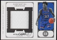 Ochai Agbaji Basketball Cards 2022 Panini Chronicles Draft Picks Encased Substantial Rookie Swatches Prices