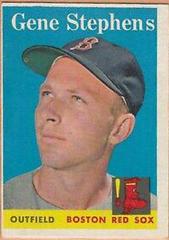 Gene Stephens #227 Baseball Cards 1958 Topps Prices