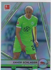 Xaver Schlager #FT-XS Soccer Cards 2021 Topps Finest Bundesliga Touch Prices