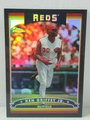 Ken Griffey Jr. [Black Refractor] Baseball Cards 2006 Topps Chrome Prices