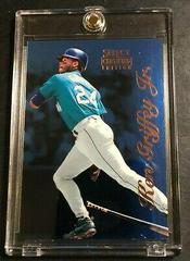 Ken Griffey Jr. [Mirror Blue] #47 Baseball Cards 1996 Select Certified Prices