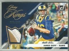 Jared Goff [Studio Series] Football Cards 2019 Donruss Jersey Kings Prices