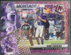 Kirk Cousins [Purple] #M-14 Football Cards 2022 Panini Mosaic Montage Prices