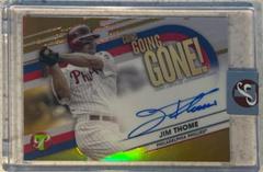 Jim Thome [Gold] Baseball Cards 2023 Topps Pristine Going Gone Autographs Prices