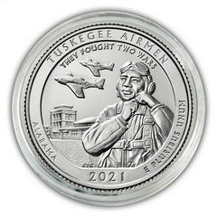 2021 S [SILVER TUSKEGEE AIRMEN PROOF] Coins America the Beautiful Quarter Prices