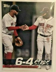 Xander Bogaerts, Enrique Hernandez #TT-9 Baseball Cards 2022 Topps Turnin' Two 6-4 Stars Prices