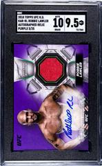 Robbie Lawler Ufc Cards 2018 Topps UFC Knockout Autograph Relics Prices