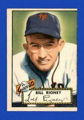 Bill Rigney #125 Baseball Cards 1952 Topps Prices