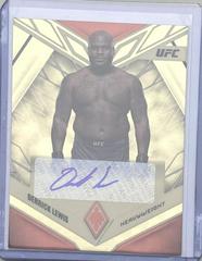 Derrick Lewis [Gold Vinyl] #PX-DLW Ufc Cards 2023 Panini Chronicles UFC Phoenix Autographs Prices