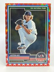 Austin Nye [Red] Baseball Cards 2023 Panini Stars & Stripes USA Prices