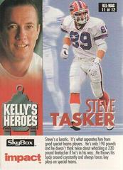 Steve Tasker, Elvis Patterson #11 Football Cards 1993 Skybox Impact Kelly Magic Prices