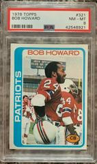 Bob Howard #321 Football Cards 1978 Topps Prices