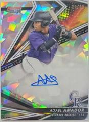 Adael Amador [Atomic] #B22-AAM Baseball Cards 2022 Bowman's Best of Autographs Prices