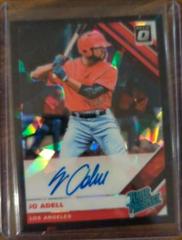 Jo Adell [Cracked Ice Black] Baseball Cards 2019 Panini Donruss Optic Rated Prospects Signatures Prices