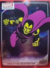 Drax The Destroyer [Cosmic] Marvel 2023 Upper Deck Platinum Prices