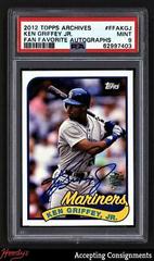Ken Griffey Jr. Baseball Cards 2012 Topps Archives Fan Favorite Autographs Prices
