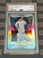 Derek Jeter [Prizm] #22 Baseball Cards 2012 Panini Prizm Prices