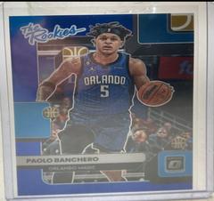 Paolo Banchero [Blue] Basketball Cards 2022 Panini Donruss Optic The Rookies Prices