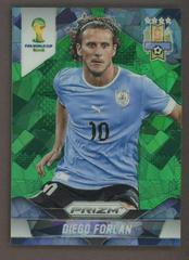 Diego Forlan [Green Crystal Prizm] Soccer Cards 2014 Panini Prizm World Cup Prices