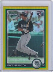 Mike Stanton [Gold Refractor] Baseball Cards 2010 Bowman Chrome Prices