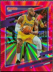 LeBron James [Pink Laser] #12 Basketball Cards 2021 Panini Donruss Prices