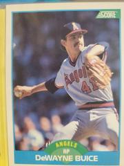 DeWayne Buice #153 Baseball Cards 1989 Score Prices
