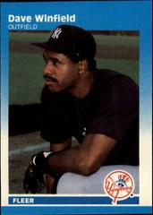 Dave Winfield #117 Baseball Cards 1987 Fleer Mini Prices