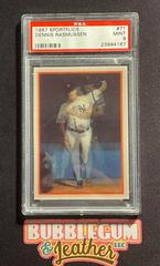 Dennis Rasmussen #71 Baseball Cards 1987 Sportflics Prices