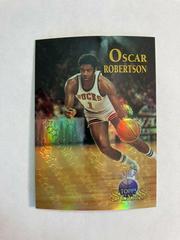 Oscar Robinson [Finest Atomic Refractor] Basketball Cards 1996 Topps Stars Prices