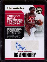 OG Anunoby [Gold] Basketball Cards 2017 Panini Chronicles Autographs Prices