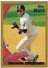 Michael Brantley [Gold] Baseball Cards 2010 Topps Prices