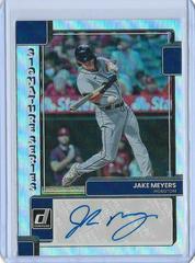 Jake Meyers Baseball Cards 2022 Panini Donruss Signature Series Prices