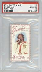 Snoop Lion [Mini Red] #23 Baseball Cards 2014 Topps Allen & Ginter Prices