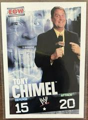Tony Chimel Wrestling Cards 2009 Topps WWE Slam Attax Prices