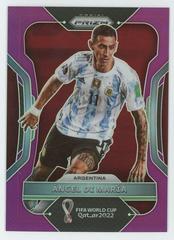 Angel Di Maria [Purple] Soccer Cards 2022 Panini Prizm World Cup Prices