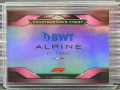 BWT Alpine F1 Team #CC-ALP Racing Cards 2023 Topps Chrome Formula 1 Constructor’s Crest Prices