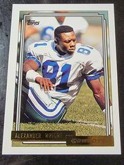 Alexander Wright Football Cards 1992 Topps Gold Prices
