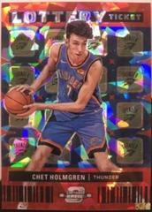 Chet Holmgren [Red Cracked Ice] #2 Basketball Cards 2022 Panini Contenders Optic Lottery Ticket Prices