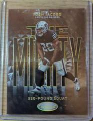 Josh Jacobs #M-16 Football Cards 2023 Panini Certified The Mighty Prices