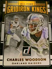 Charles Woodson all time gridiron kings #4 Football Cards 2016 Panini Donruss Prices