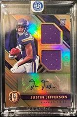 Justin Jefferson [Rookie Jersey Autograph Double] #260 Football Cards 2020 Panini Gold Standard Prices